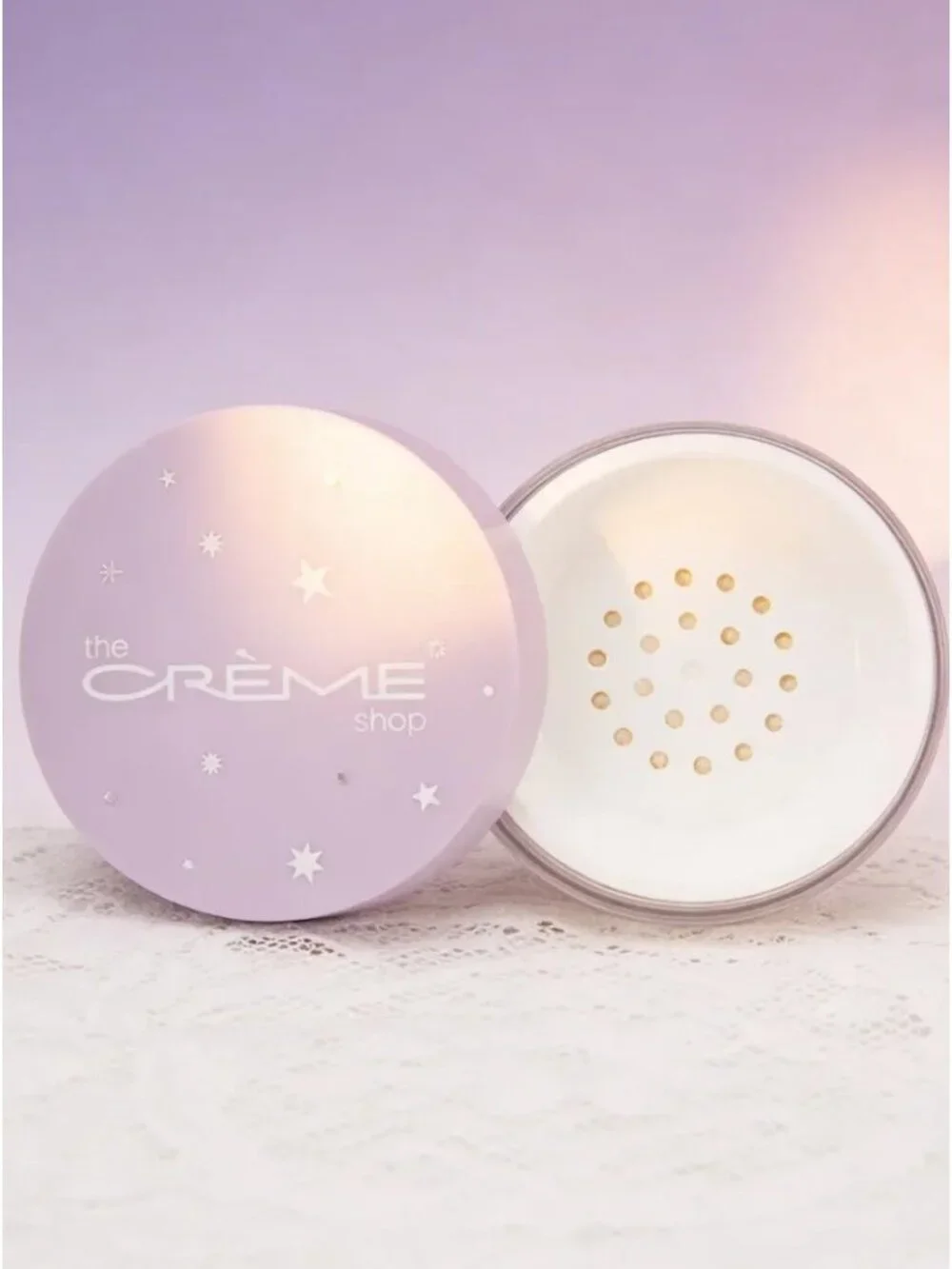 The Creme Shop Moon Dust Universe al Mineral Setting Powder - Silky Translucent
